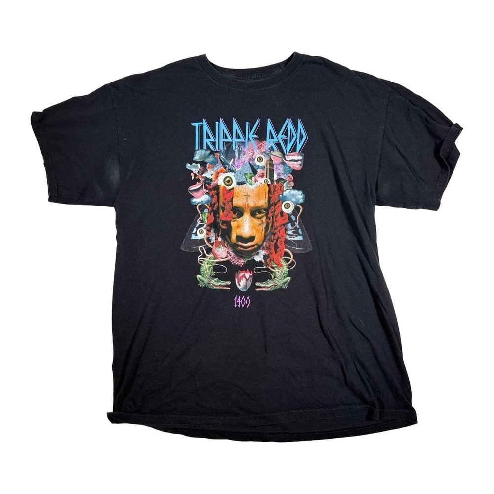 Trippie Redd Graphic T Shirt Black Mens XL Rap Hip Hop Band Merch 1400